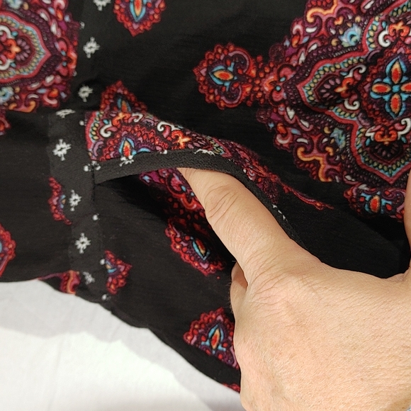 En Elly/Stitch Fix Abey Tie Waist Tunic Top - Picture 9 of 9